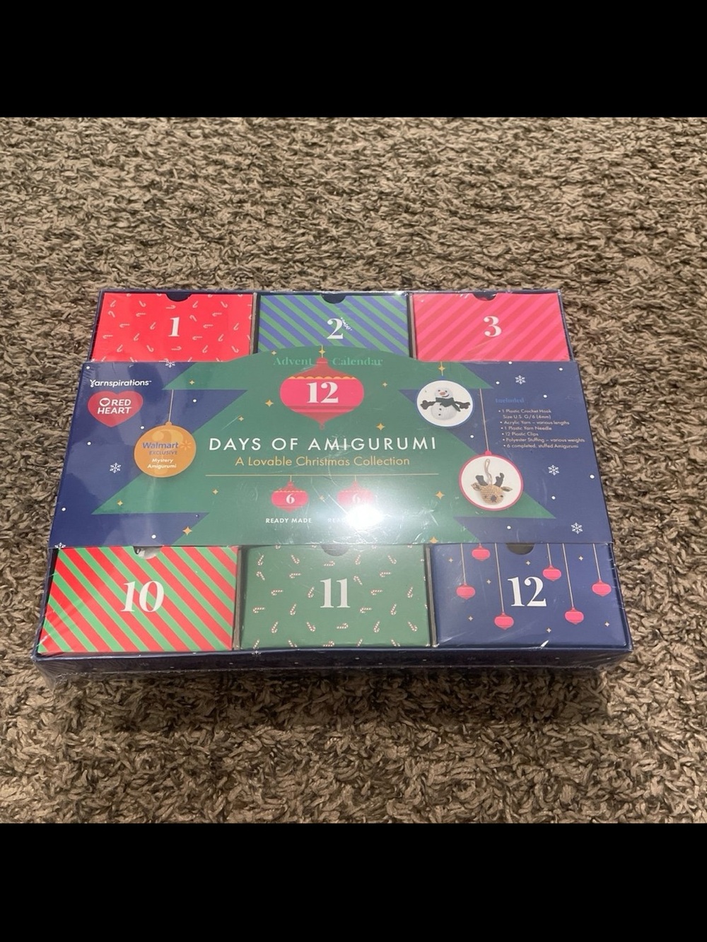 Red heart brand new 12 days of amigurumi advent calendar